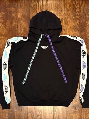 Represent VIIID Transformation Sleeve Logo Repeat Men’s Pullover Hoodie